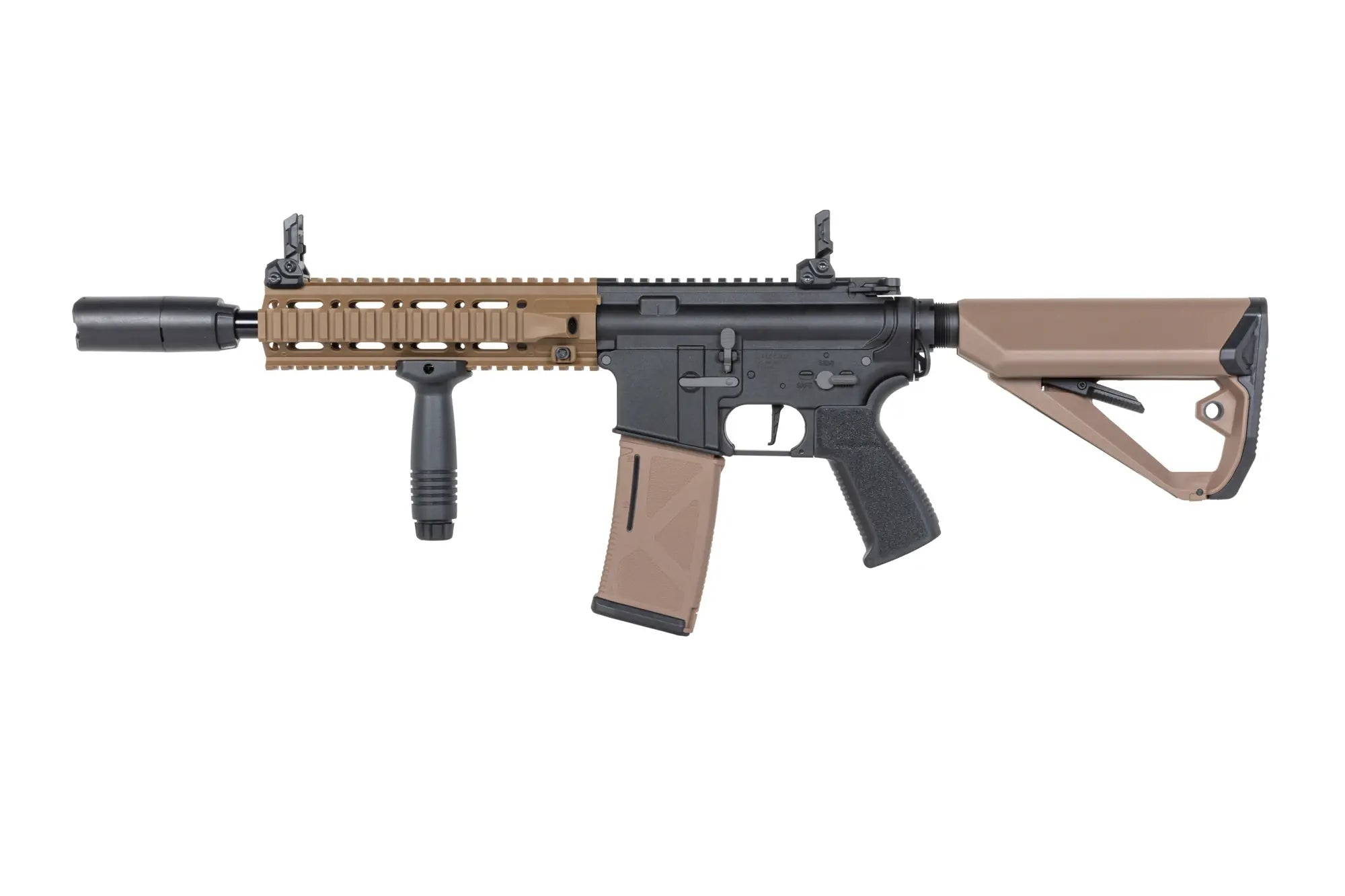 Airsoft Rifle LWT MK-II CQB 10" AEG SPORT SE Starter Pack Half-Tan