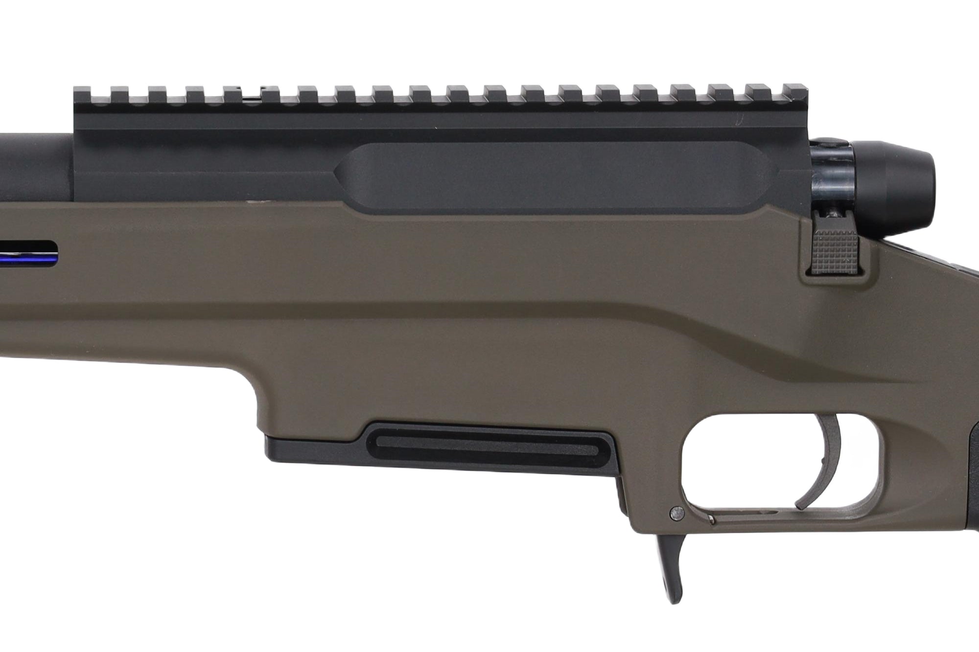 Silverback TAC-41LL-S Bolt-Action Sniper Rifle Folding Stock - Olive-5