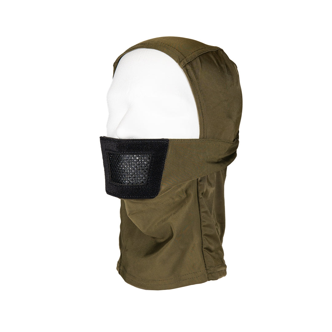 Balaclava with Protective Teeth Mask - Green