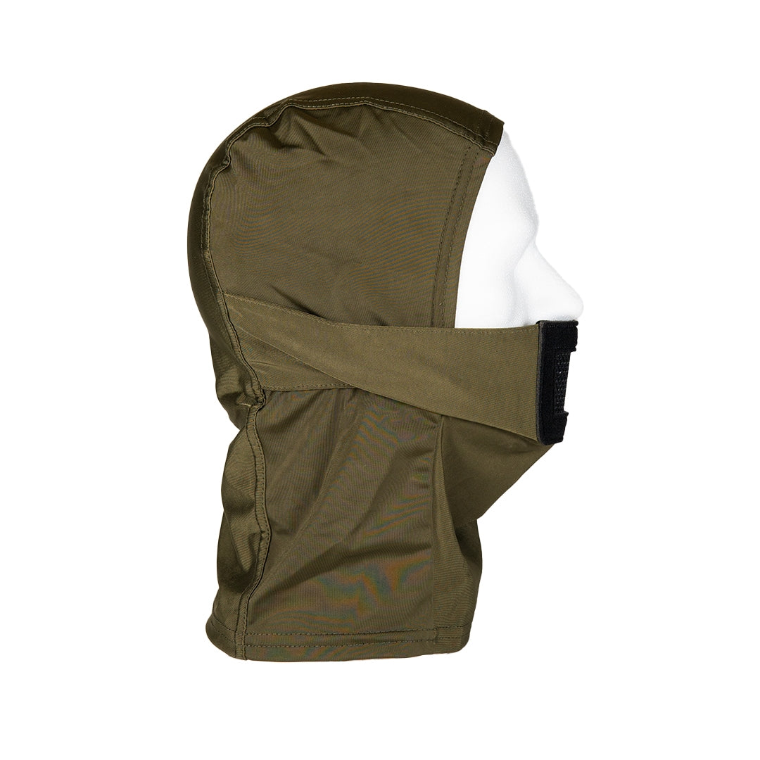 Balaclava with Protective Teeth Mask - Green