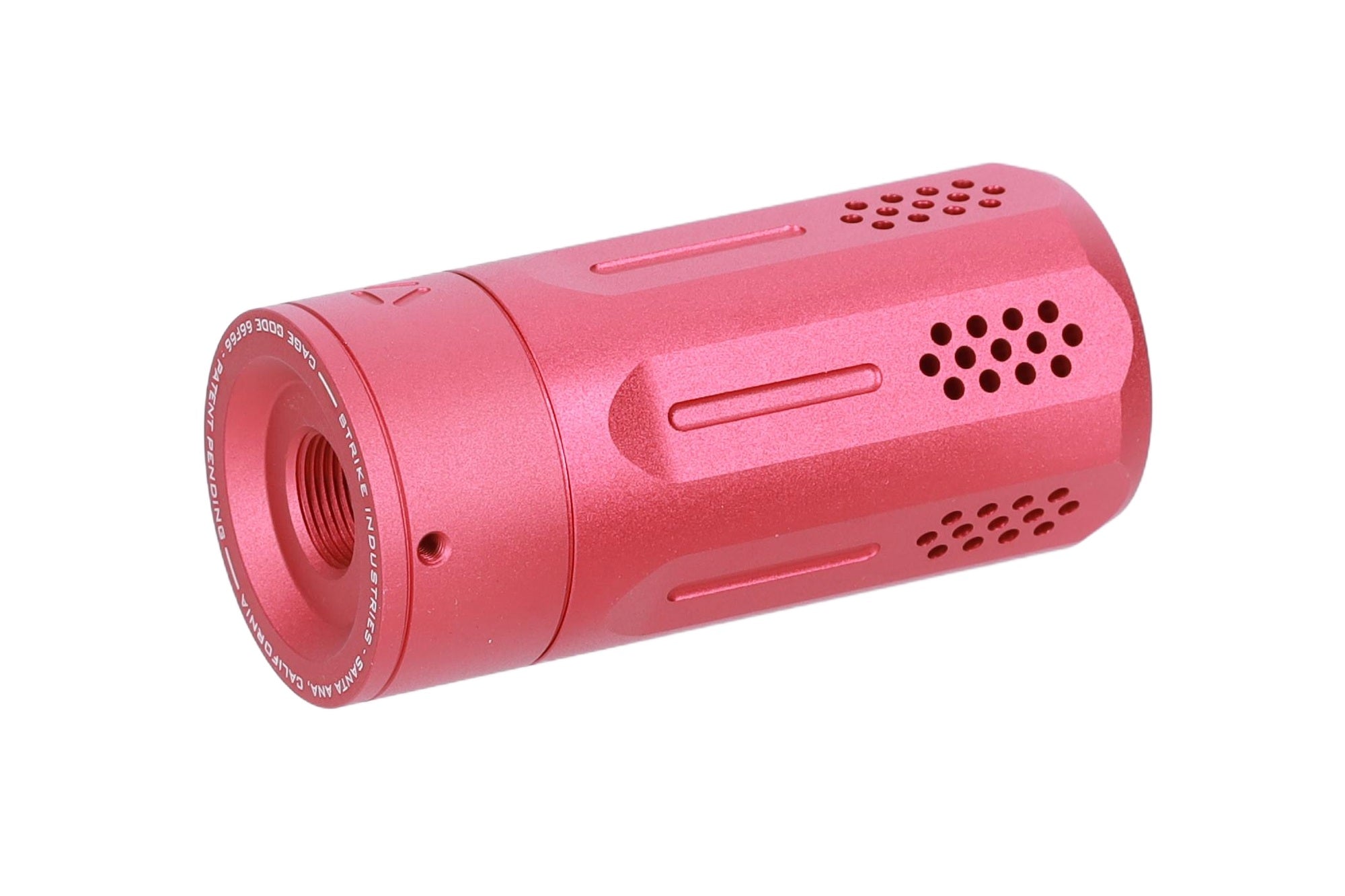 King Arms x Strike Industries OPPRESSOR LITE Flash Hider Red-1