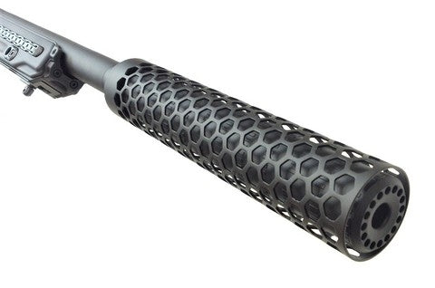 AA Aluminum Suppressor HIVE T10 255x50 mm, 14- mm CCW - Black