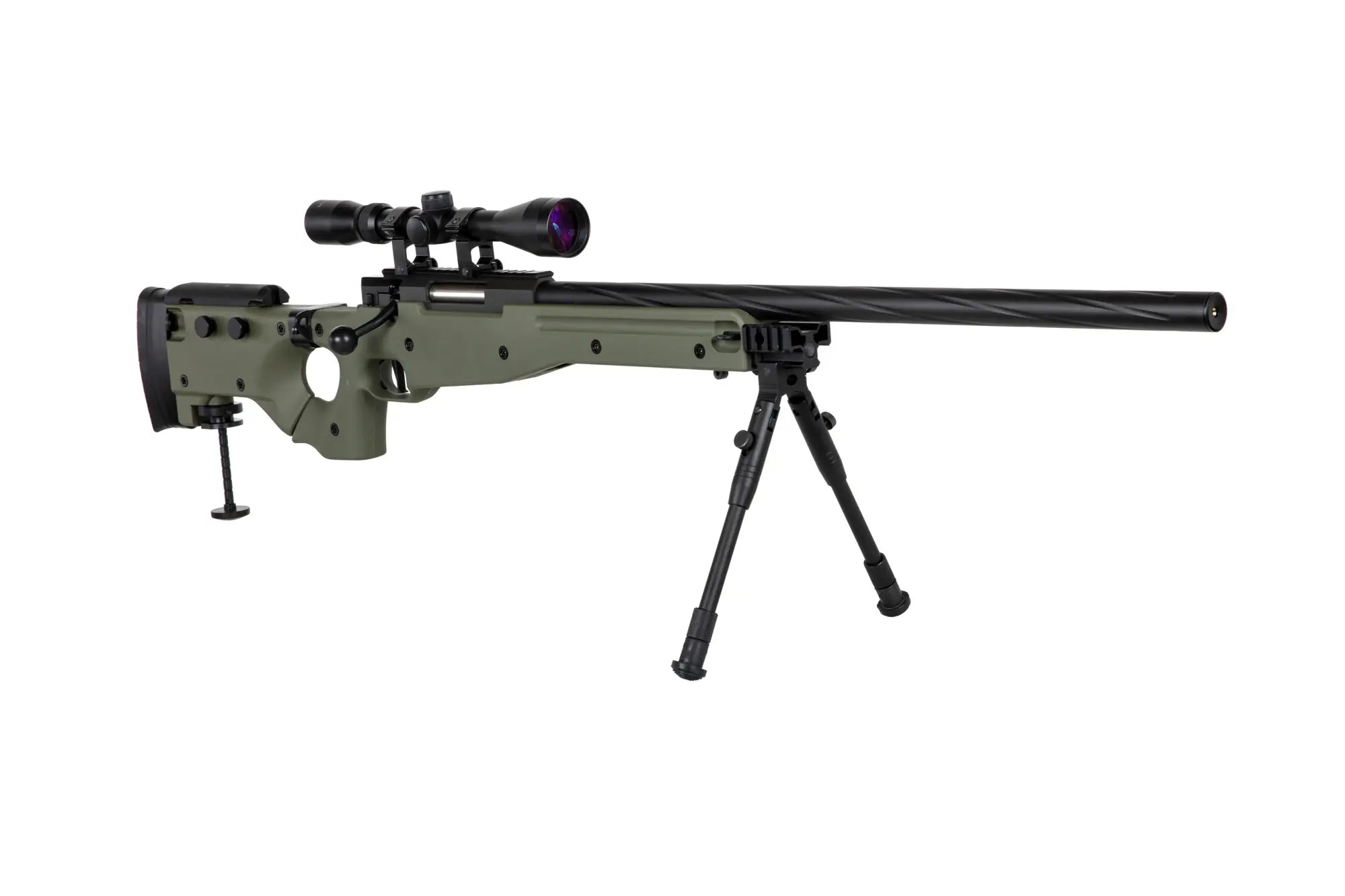 580 FPS sniper rifle SA-S14 scope + bipod Olive