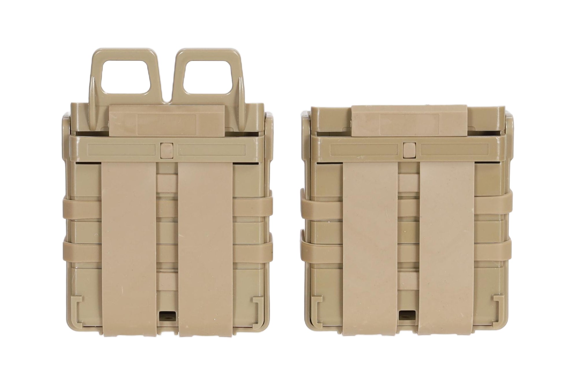 SaTac Open III L Double Magazine Loader for 7.62mm Tan