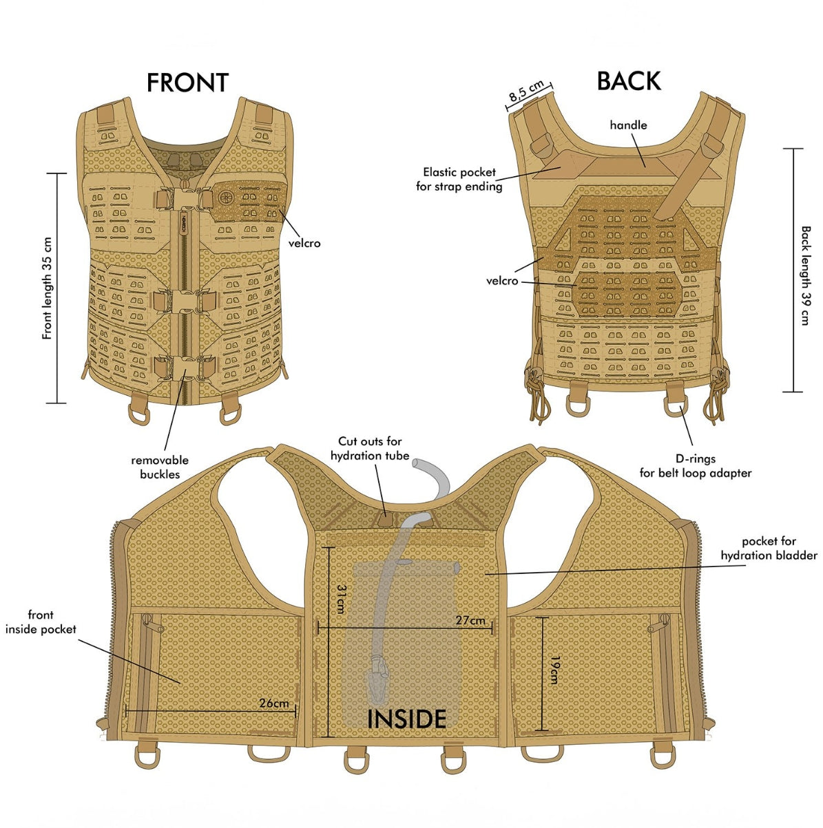Novritsch Tactical Vest 1.0 - Kreuzotter