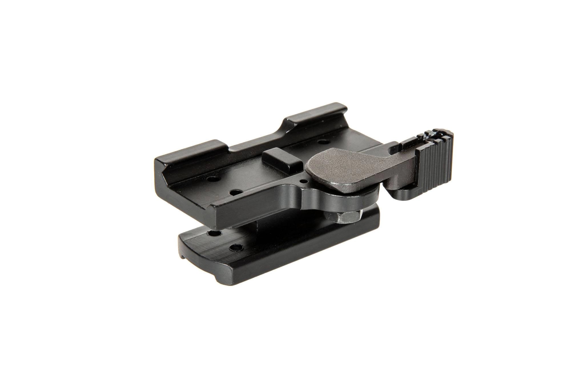 JJ Airsoft QD Mount for T1 / T2 Red Dot Sights - Black-1