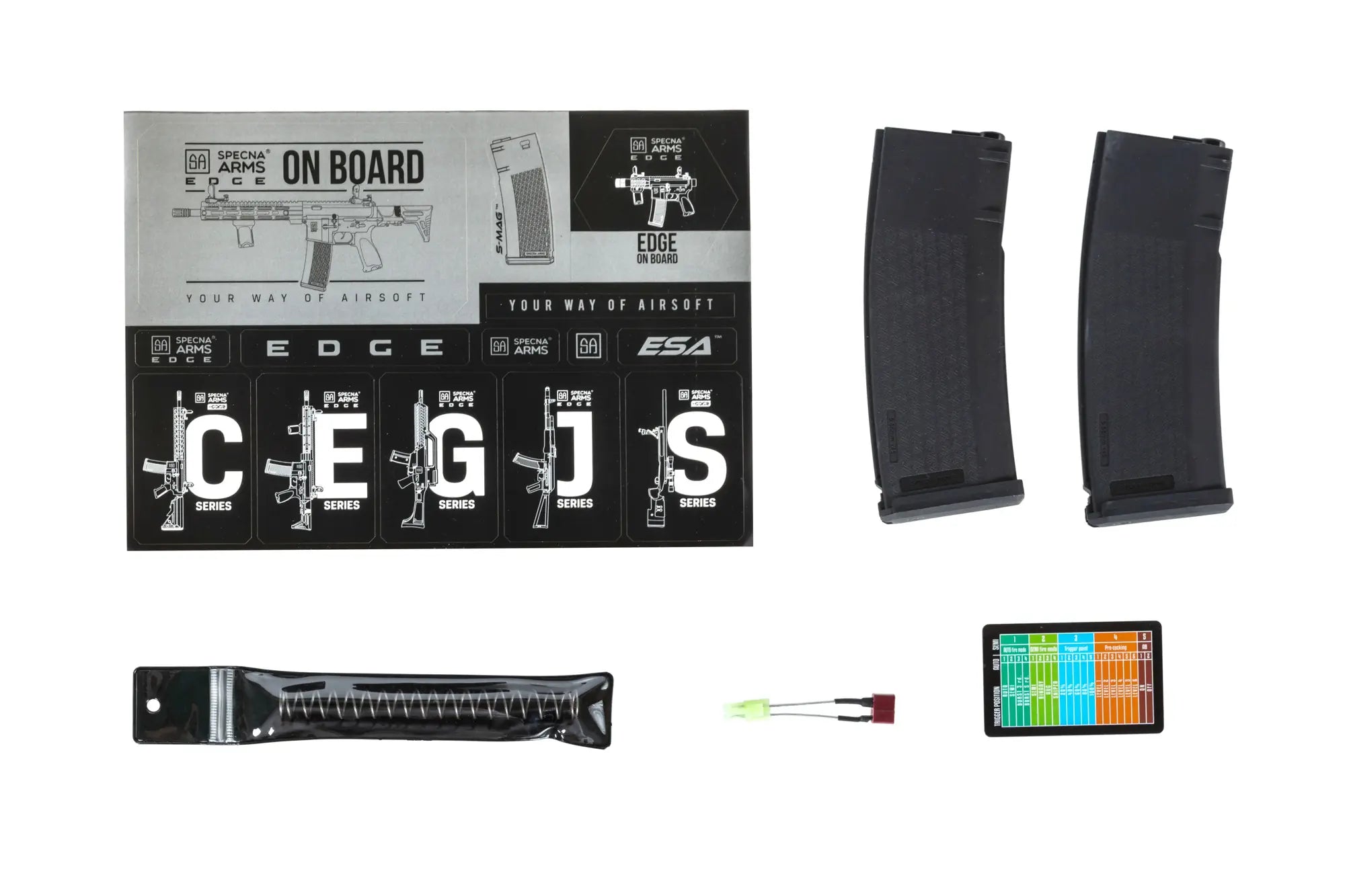 RRA SA-E24 HAL ETU Airsoft Replica with orange flash hider