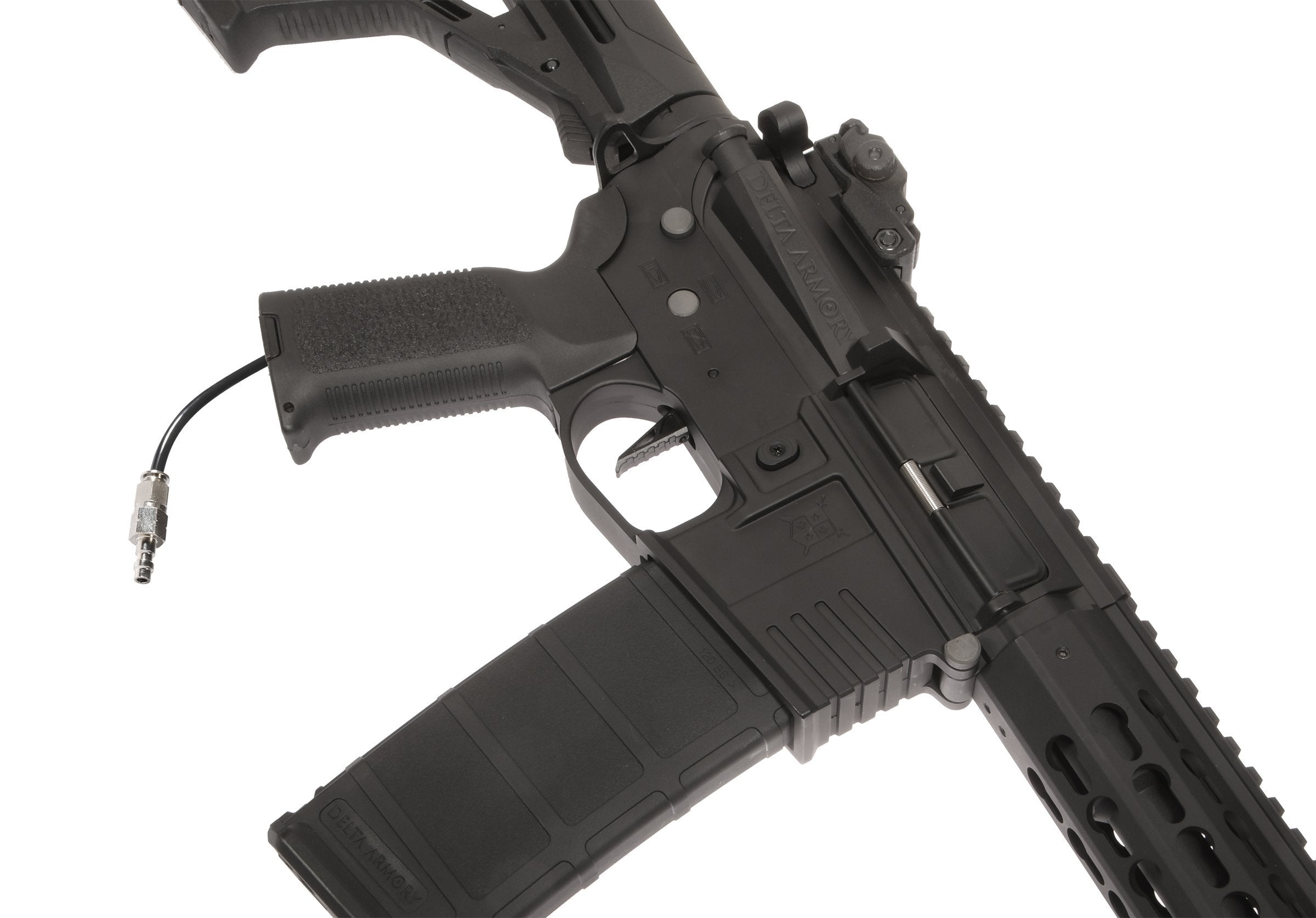 Delta Armory AR15 KeyMod 10" EAGLE HPA Pulsar D, TITAN II - Black