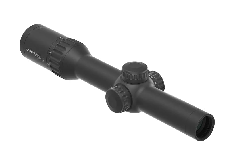 VO CONTINENTAL X8 1–8×24 ED Fiber SFP LPVO Riflescope – Black