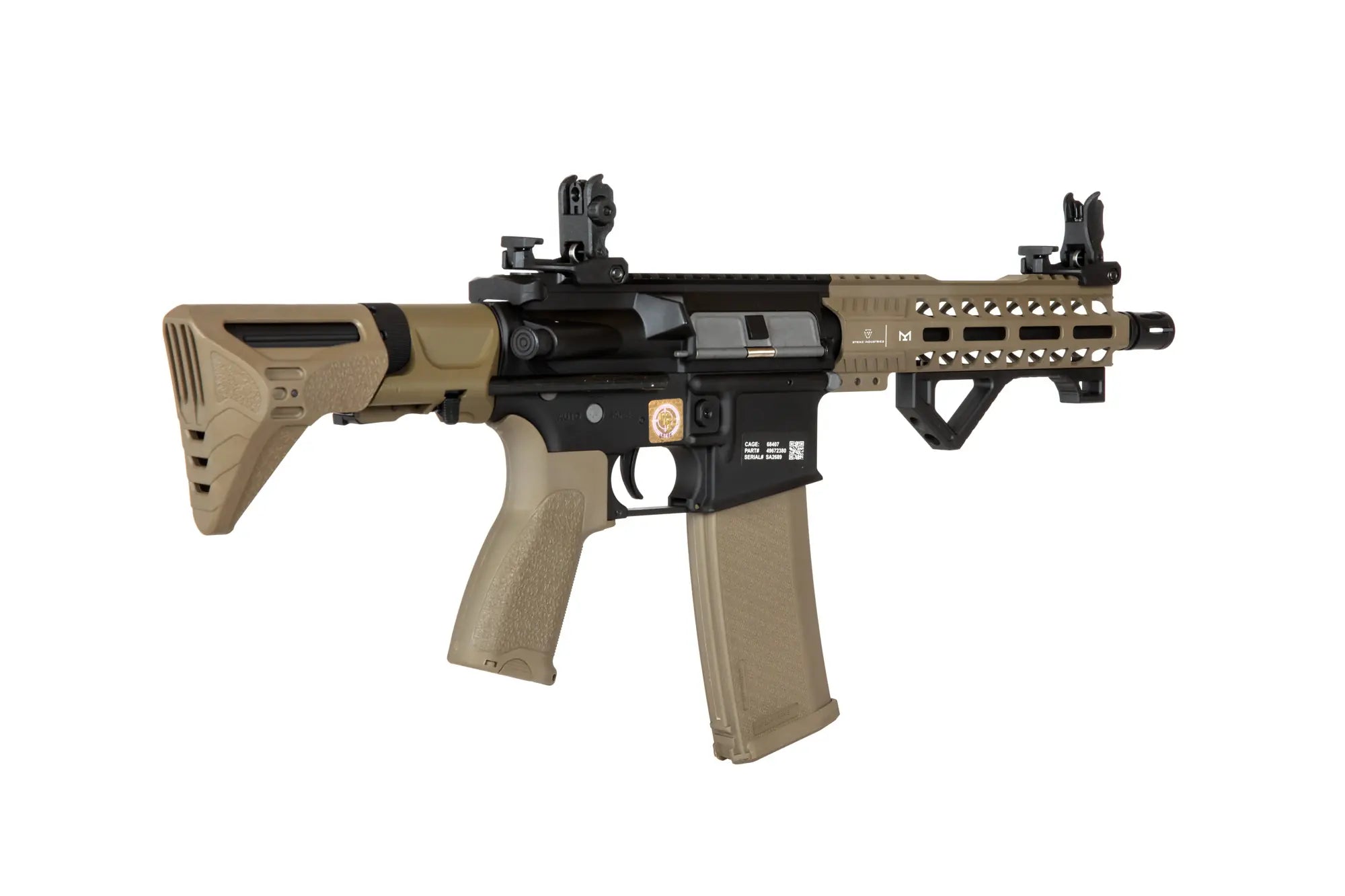 Specna Arms RRA & SI SA-E17 EDGE™ PDW HAL2™ Half-Tan Airsoft Rifle-11