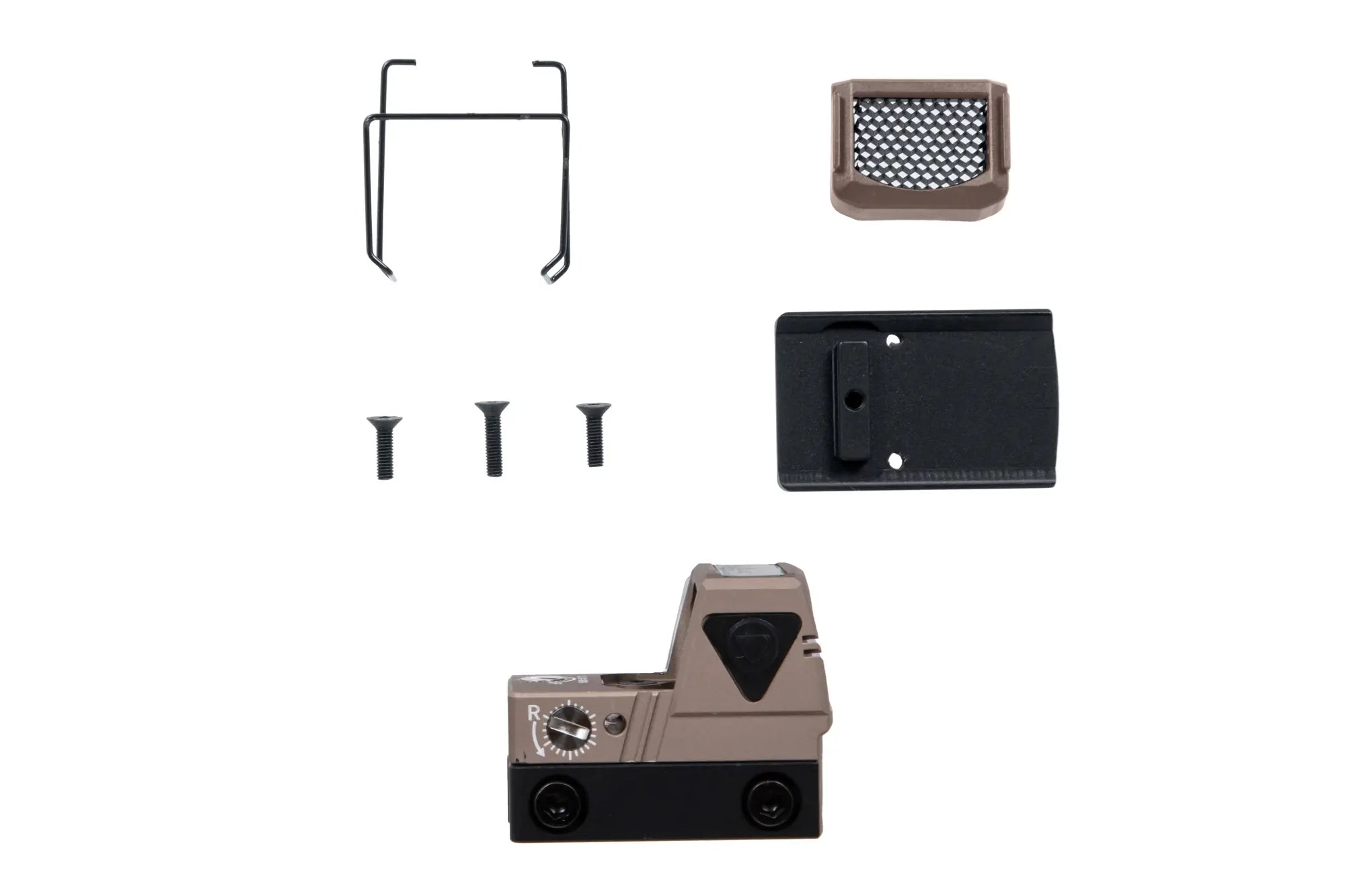 Collimator xFORCE MINI Solar Powered Flat Dark Earth-1