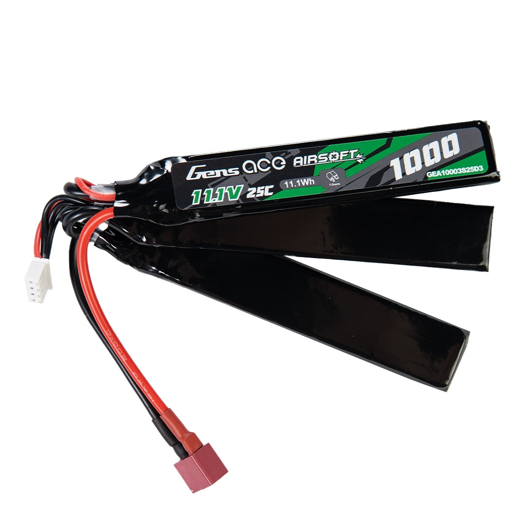 11.1V 1000mAh, 25C Li-Pol Battery T-Dean - Crane