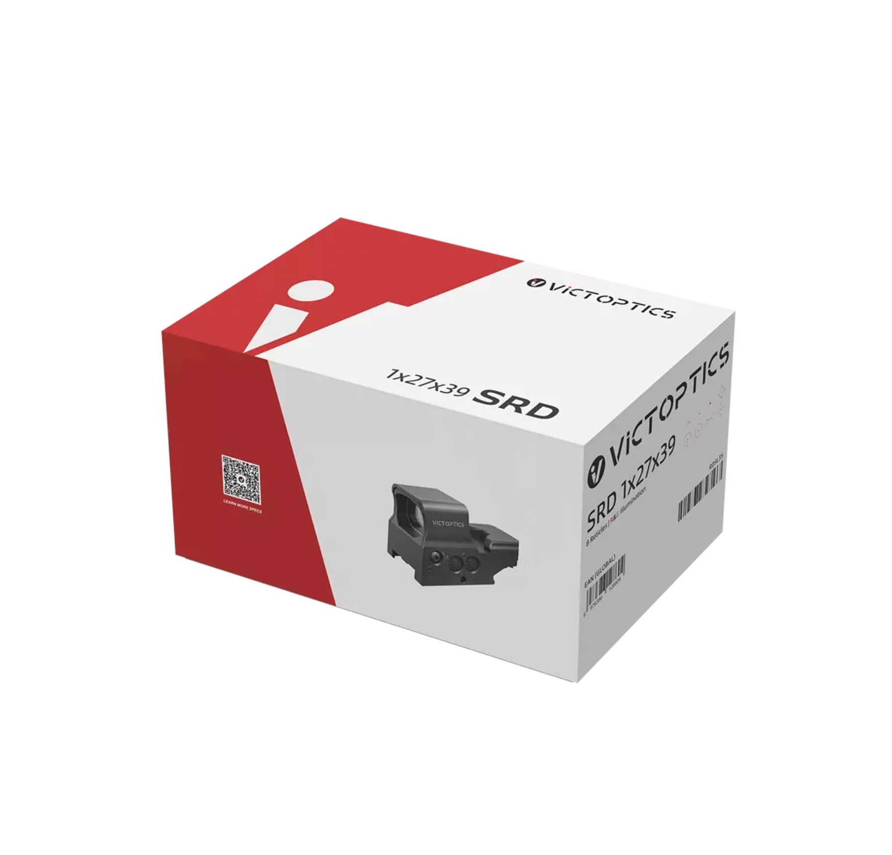 VictOptics SRD 1x27x39 Red Dot Sight - Black