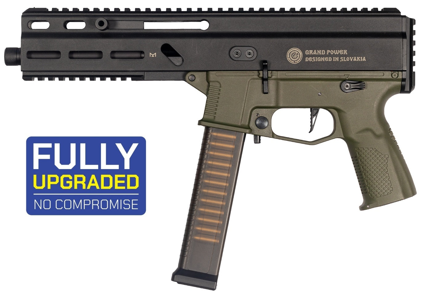 Delta Armory GP STRIBOG SP10A3 Alpha Upgrade - Black / Green