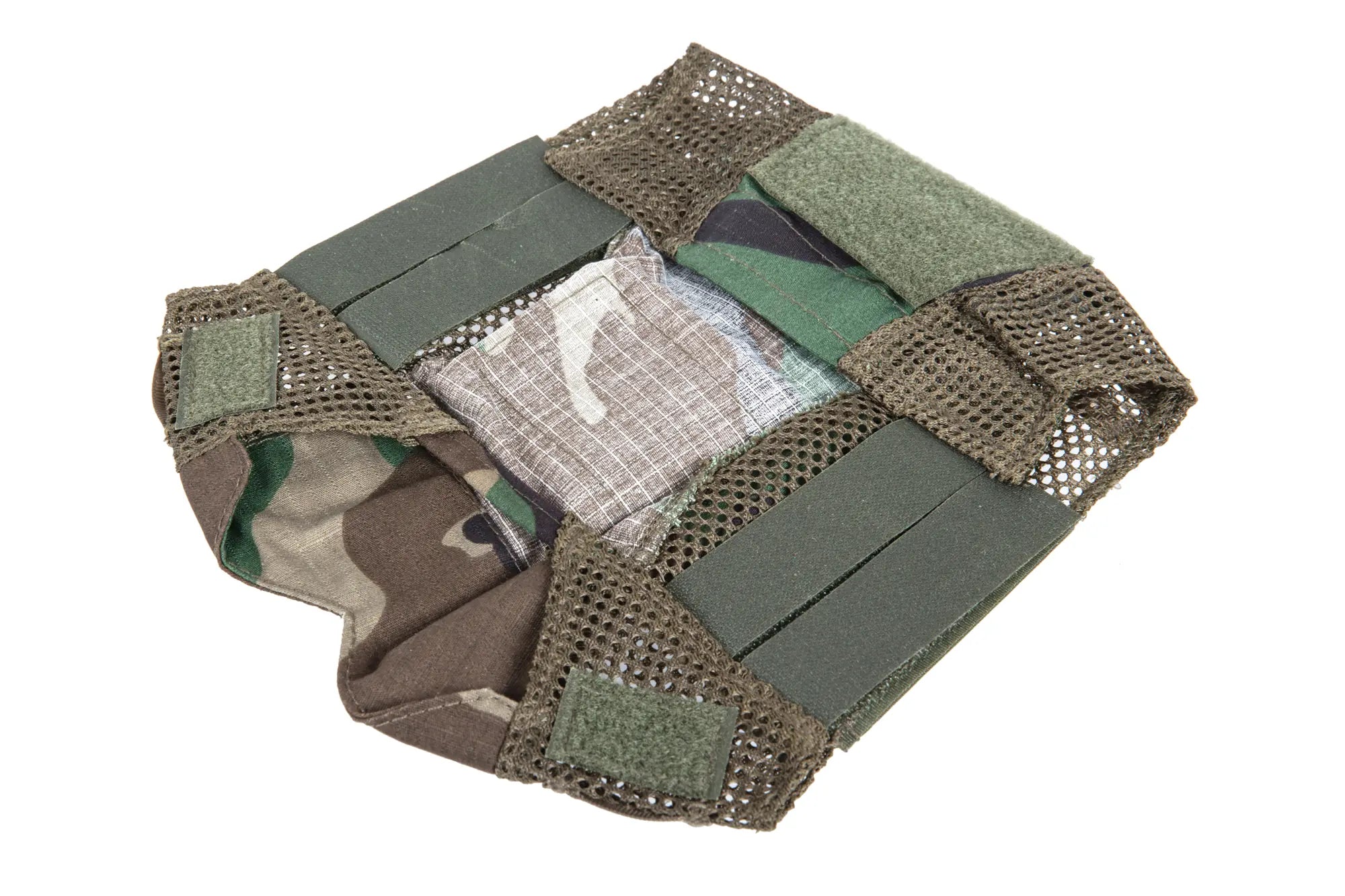 FAST Wosport Woodland helmet cover-1