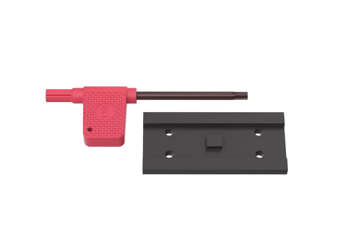VO 1-Piece RIS Base for SCRAPPER Red Dot Sight and PARAGON Magnifier - Black