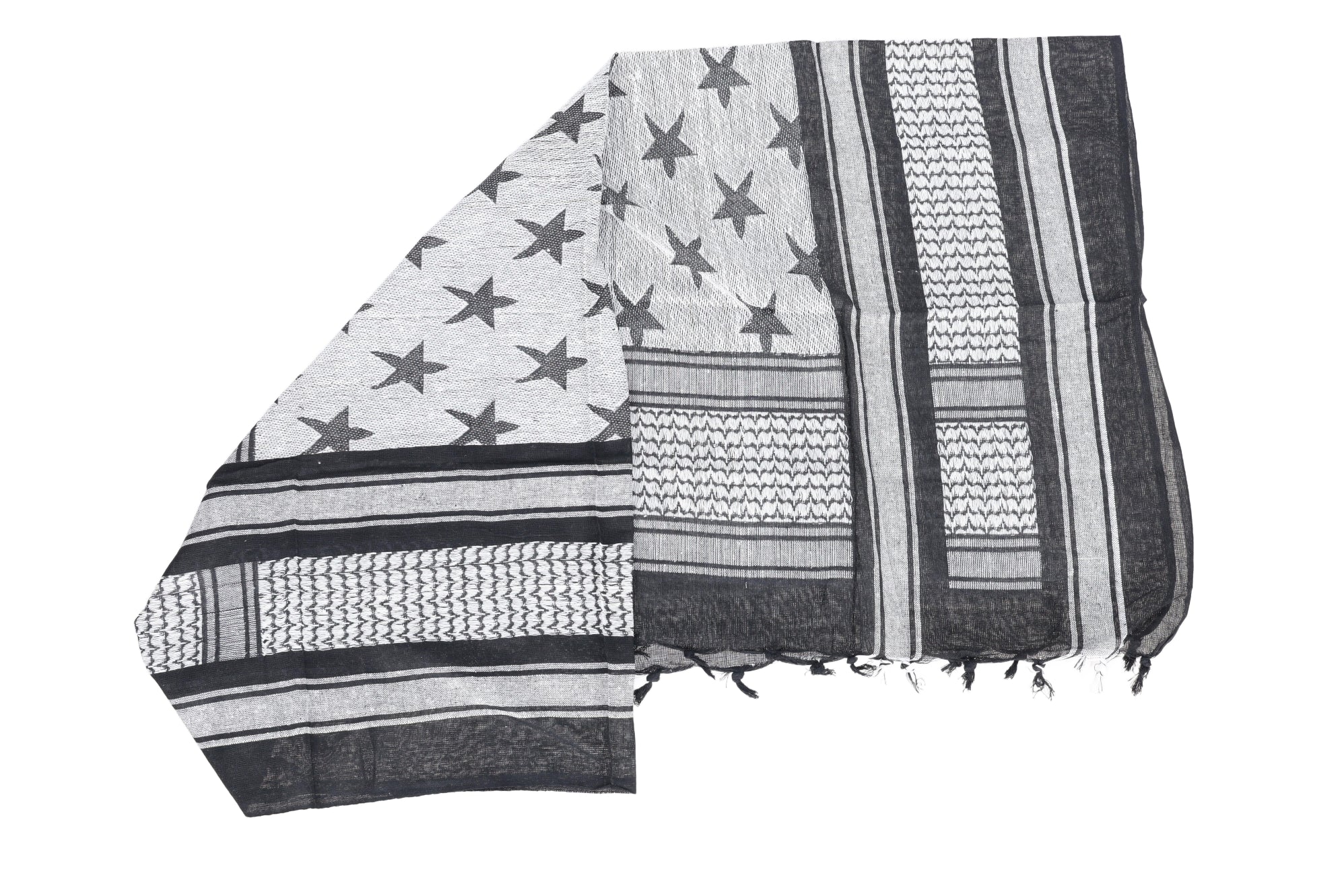 Specna Arms Shemagh Stars Sling Black and White-3