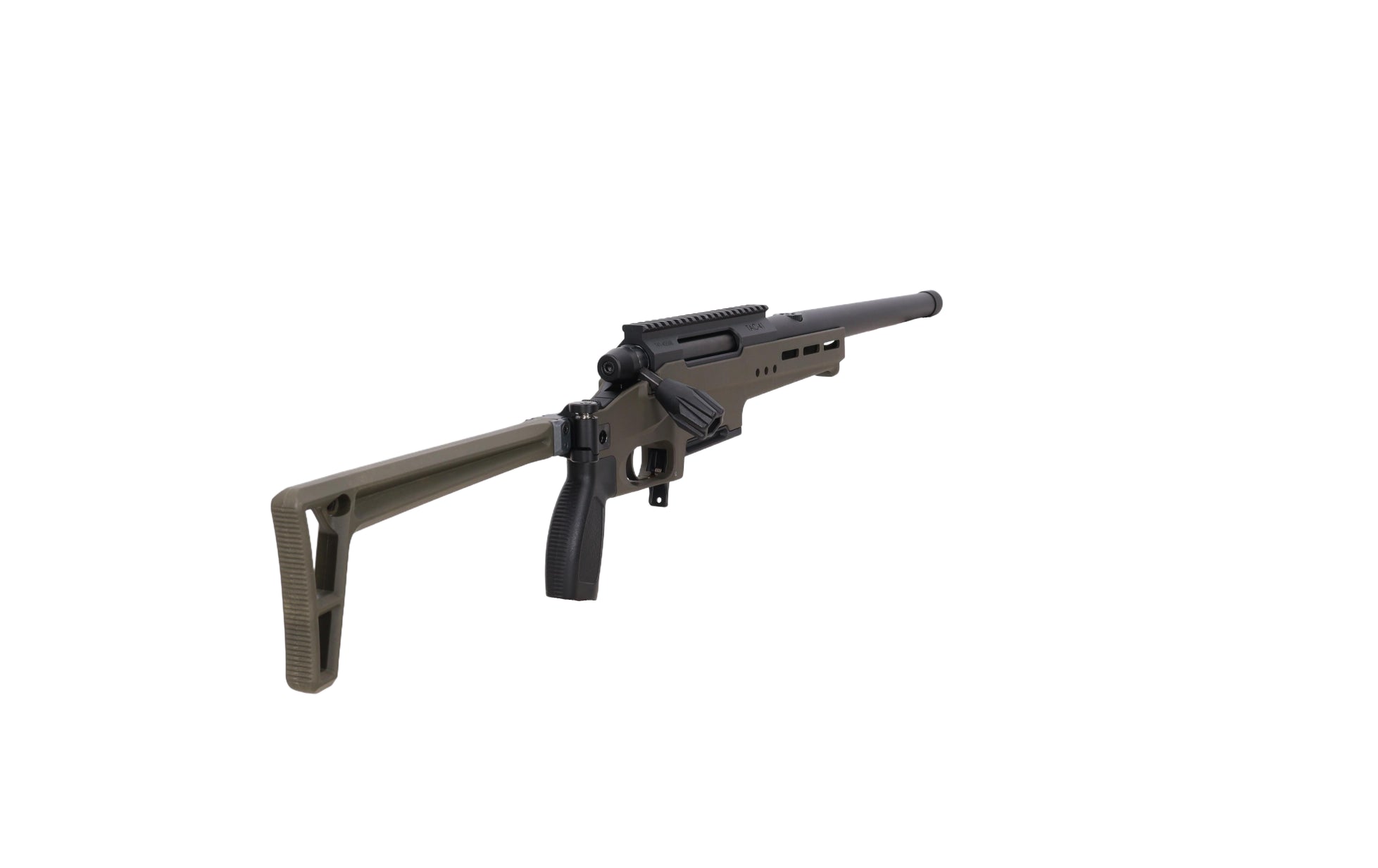 Silverback TAC-41LL-S Bolt-Action Sniper Rifle Folding Stock - Olive-6