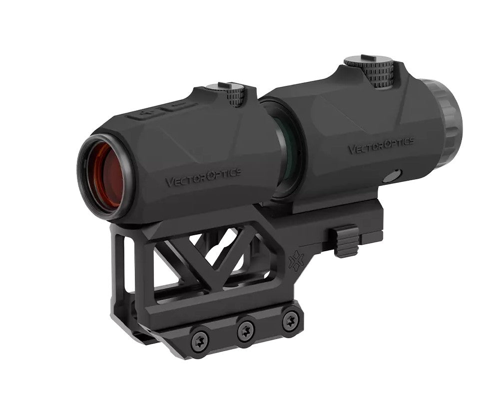 VO MAVERICK Red Dot and Magnifier Set on 1-piece RIS base - Black