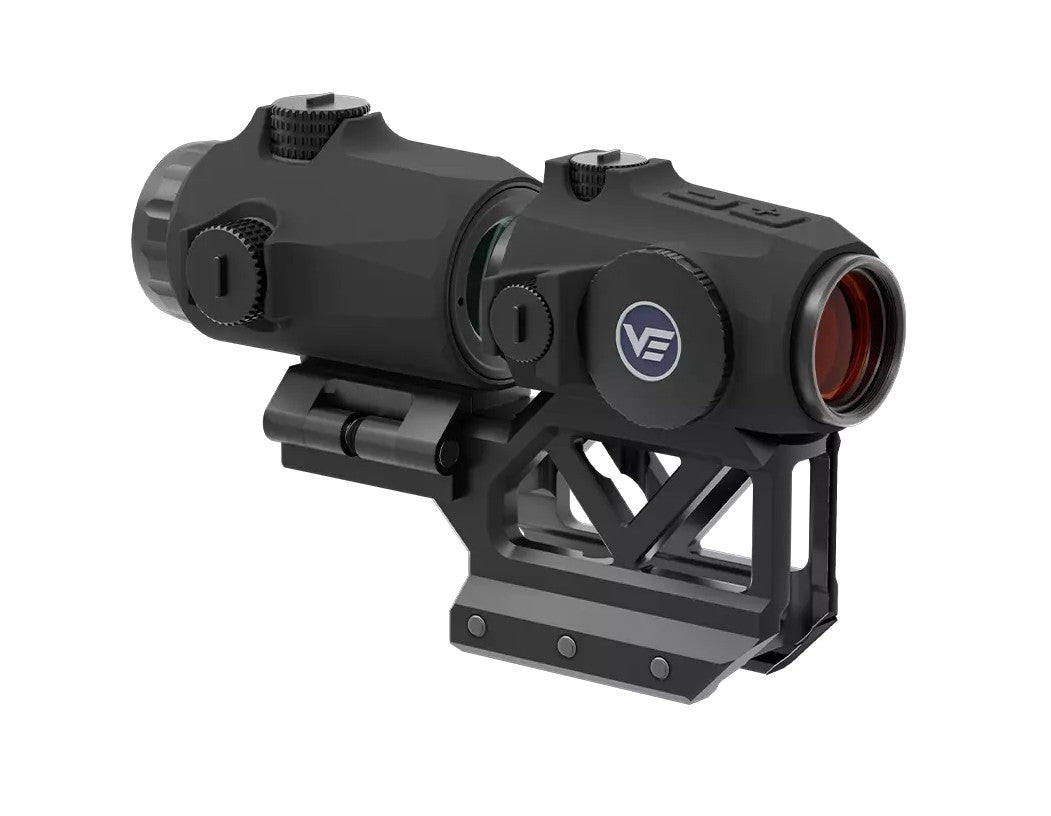 VO MAVERICK Red Dot and Magnifier Set on 1-piece RIS base - Black