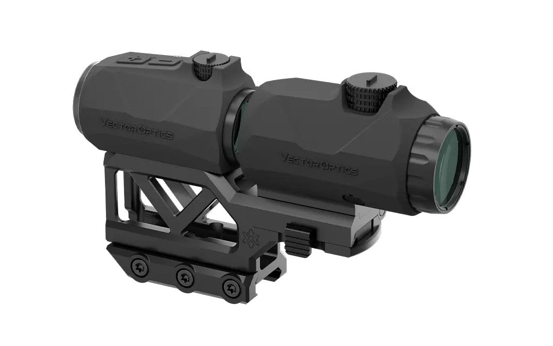 VO MAVERICK Red Dot and Magnifier Set on 1-piece RIS base - Black