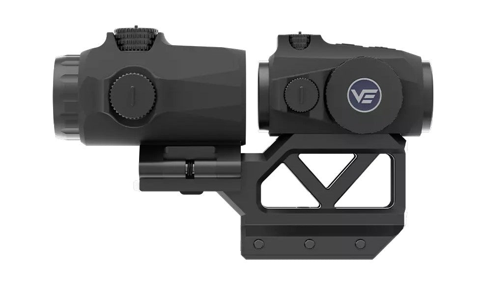 VO MAVERICK Red Dot and Magnifier Set on 1-piece RIS base - Black
