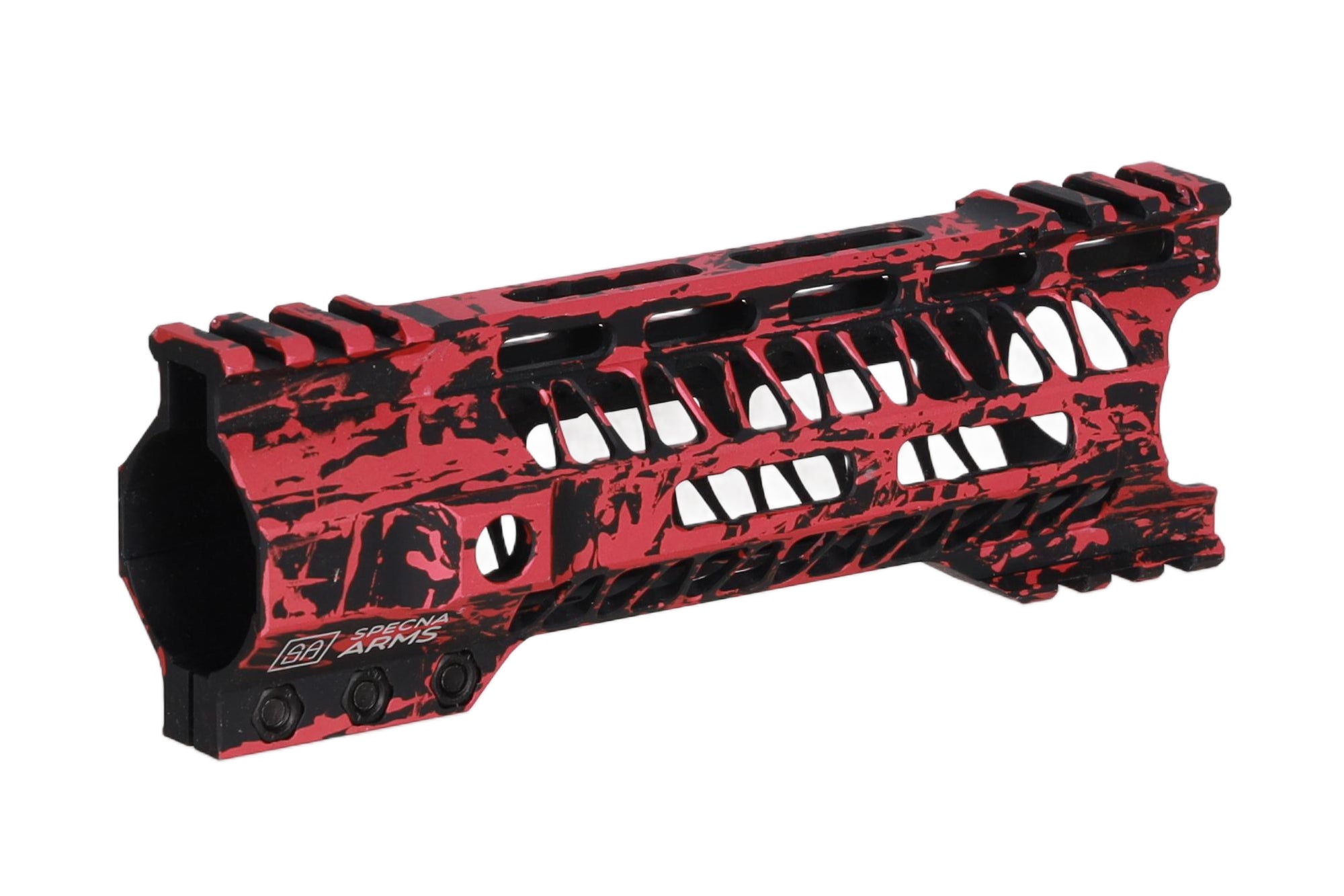 Specna Arms x Mancraft CNC Speedsoft Splash Anodised kit for M4/M16 replicas black-red-6
