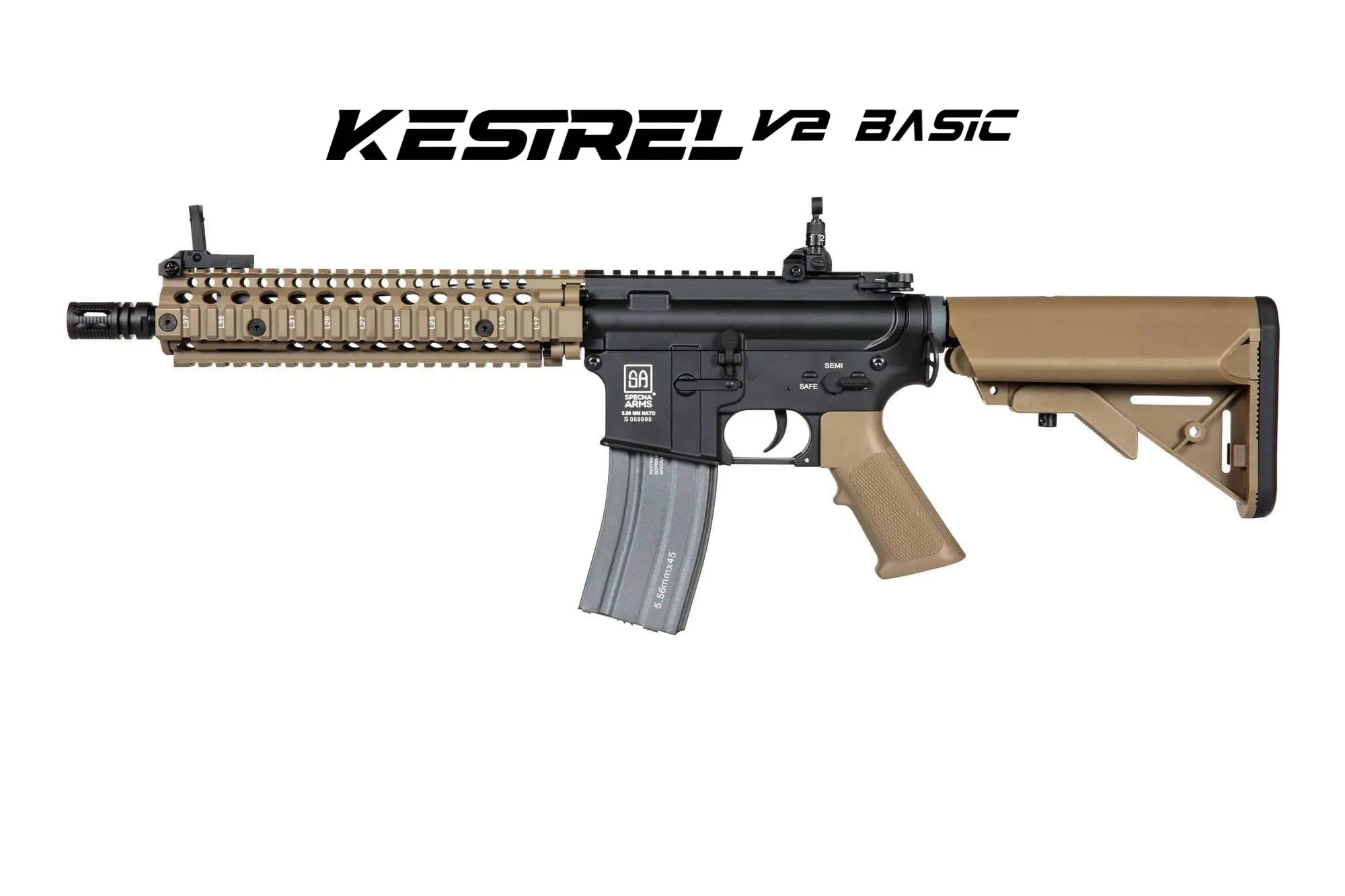 M4 airsoft SA-A03 ONE Kestrel ETU Half-Tan