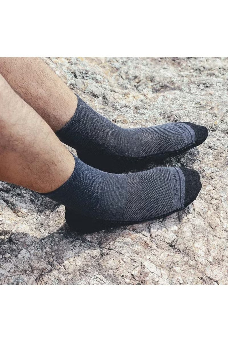 Na Giean MEDIUM WEIGHT TRAIL socks NGMT2001 MARENGO S (37-40) Grey-1