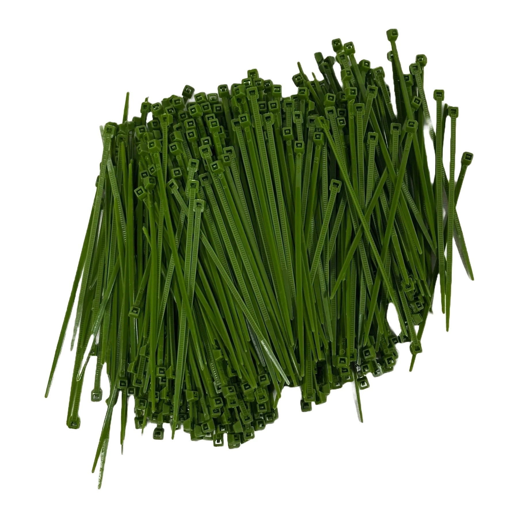 KMCS Cable Zip Ties Set, 500 Pcs - Green