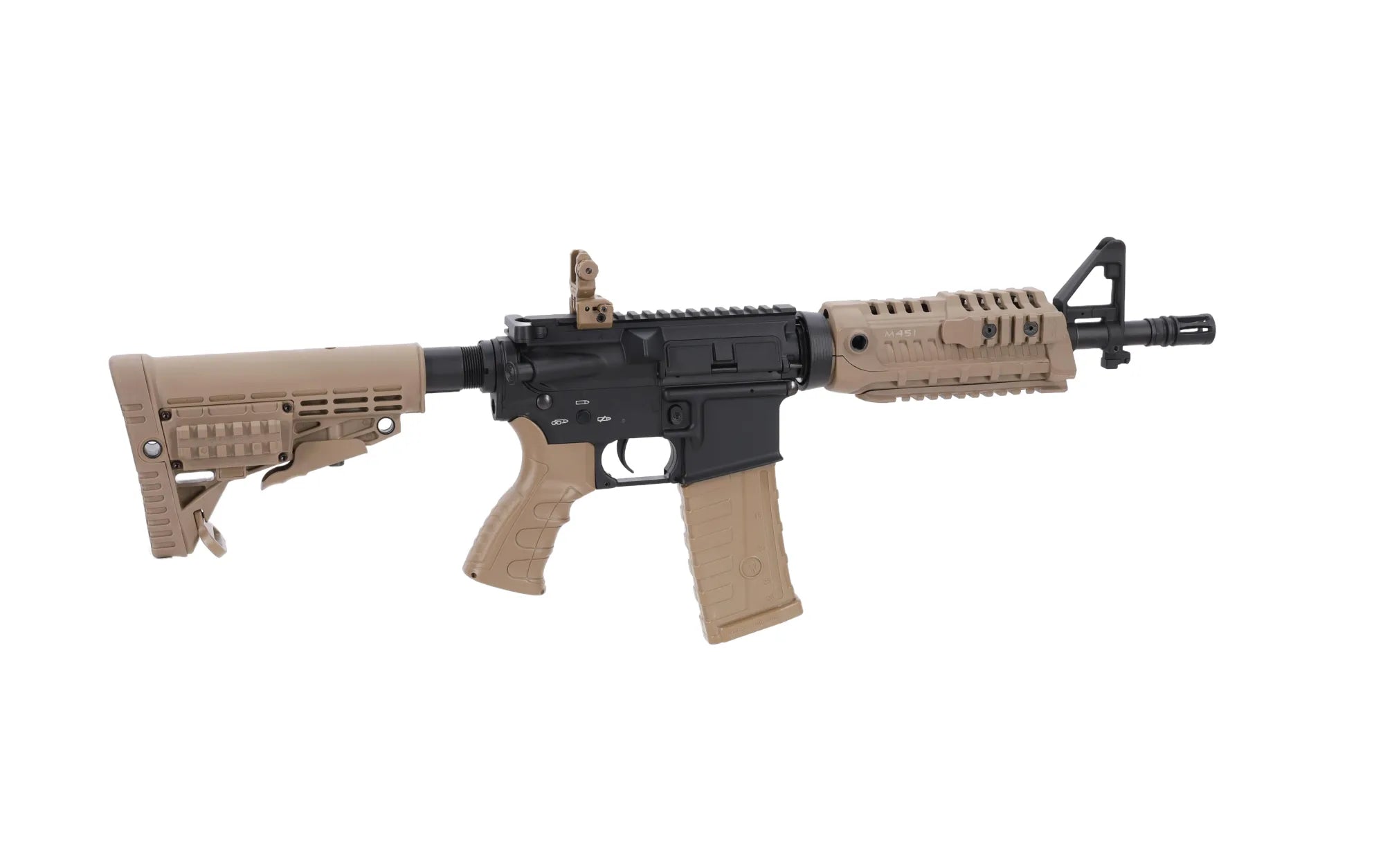 CAA M4 CQB Advance Series Airsoft Rifle Dark Earth