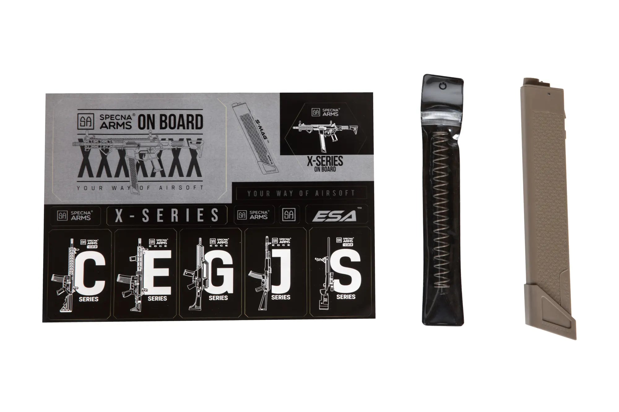 Specna Arms SA-FX01 FLEX™ GATE X-ASR Half-Tan ASG Carbine-6