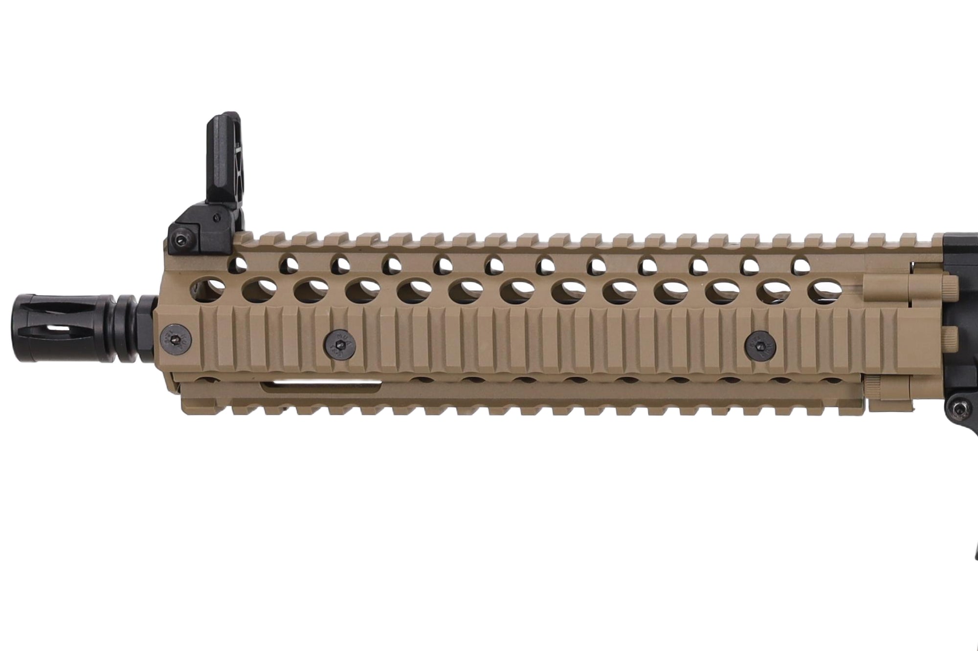 Specna Arms Daniel Defense MK18 SA-F19 FLEX Gen.2 AEG Assault Rifle 10.5" – Half-Tan-9
