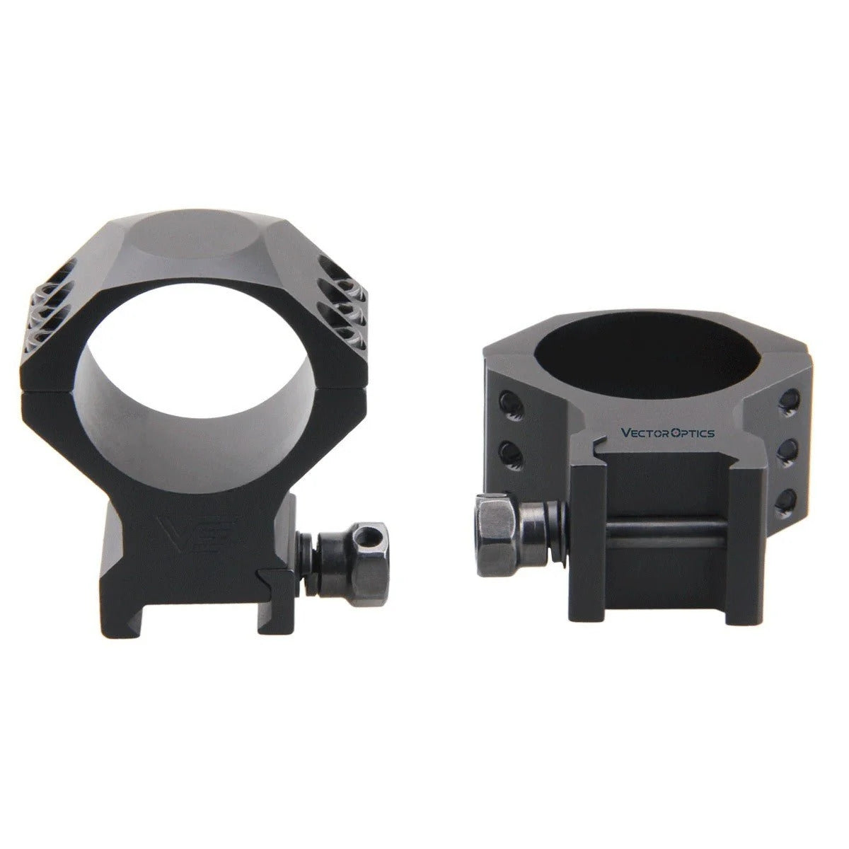 VO 34mm Steel Mounting Rings, Medium - Black