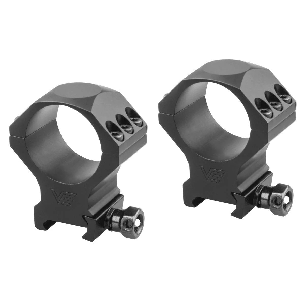 VO 34mm Steel Mounting Rings, Medium - Black