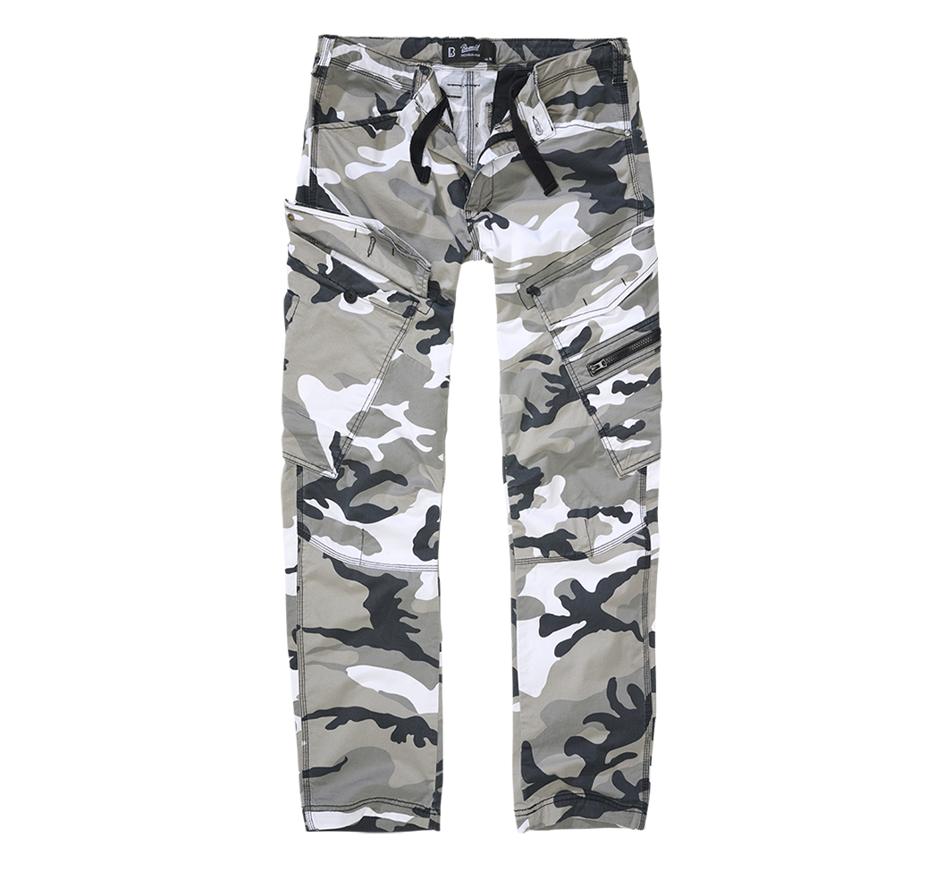 Brandit Adven Slim Fit Urban Woodland Trousers-4