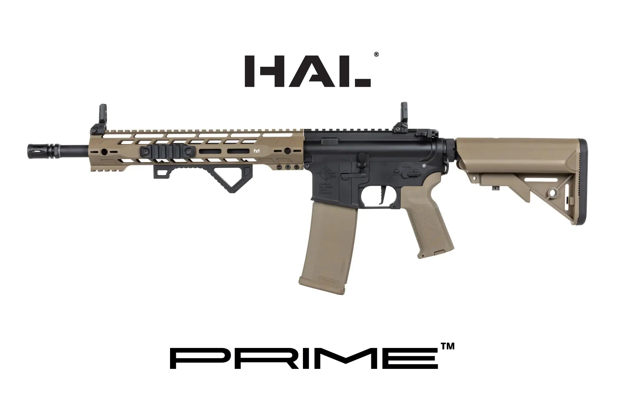 M4 airsoft SA-P14 PRIME HAL ETU | Half-Tan