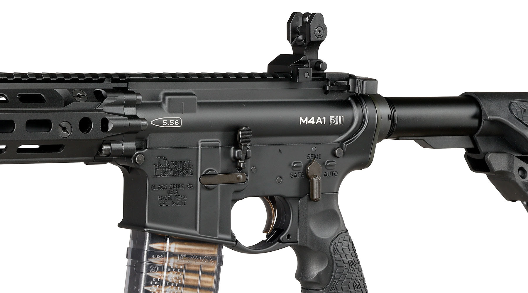 DD M4A1 RIII 12.5" CGS GBBR gas blowback