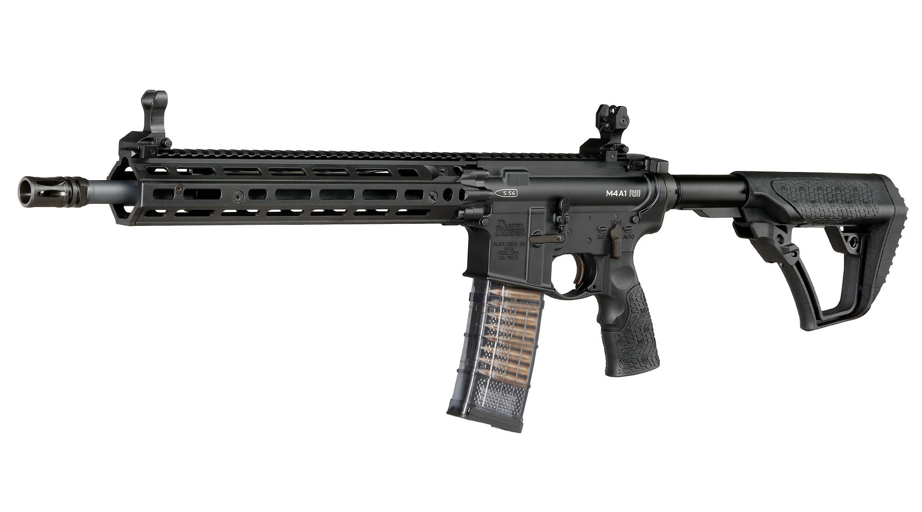DD M4A1 RIII 12.5" CGS GBBR gas blowback