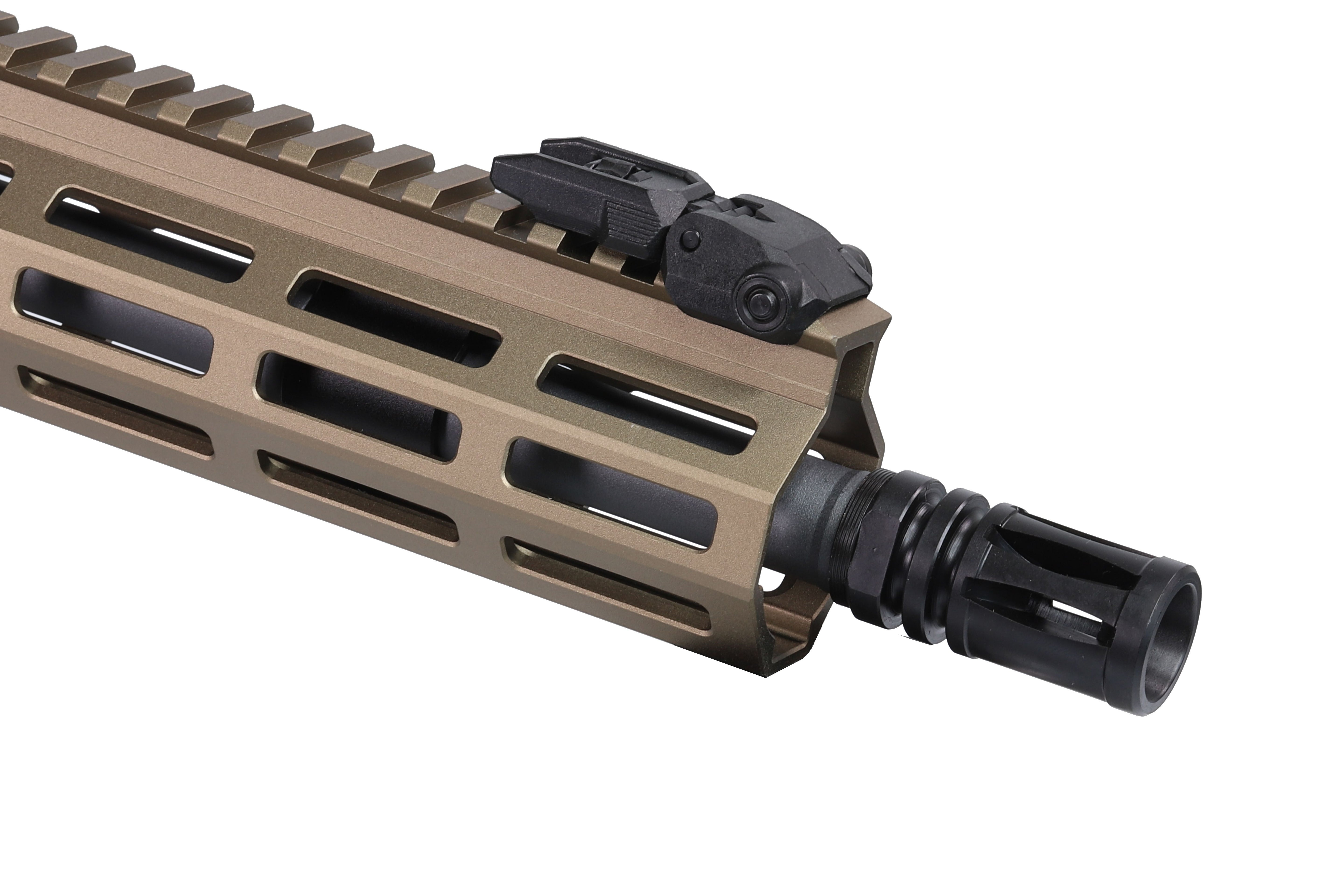 CYMA MK16 URG-I 10.5" CGS GBBR Airsoft Rifle - Black / Tan