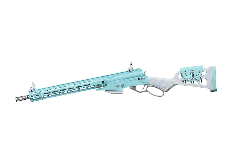 LevAR 15" Gas Non-Blowback Airsoft Rifle - Blue / White