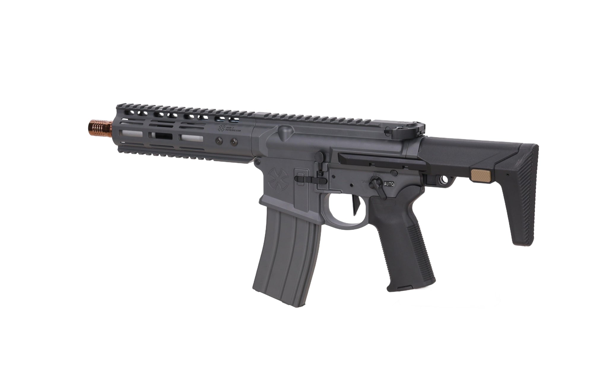 GBBR Noveske Ghetto Blaster NHR-7 7.94" MWS Gen.2 Grey