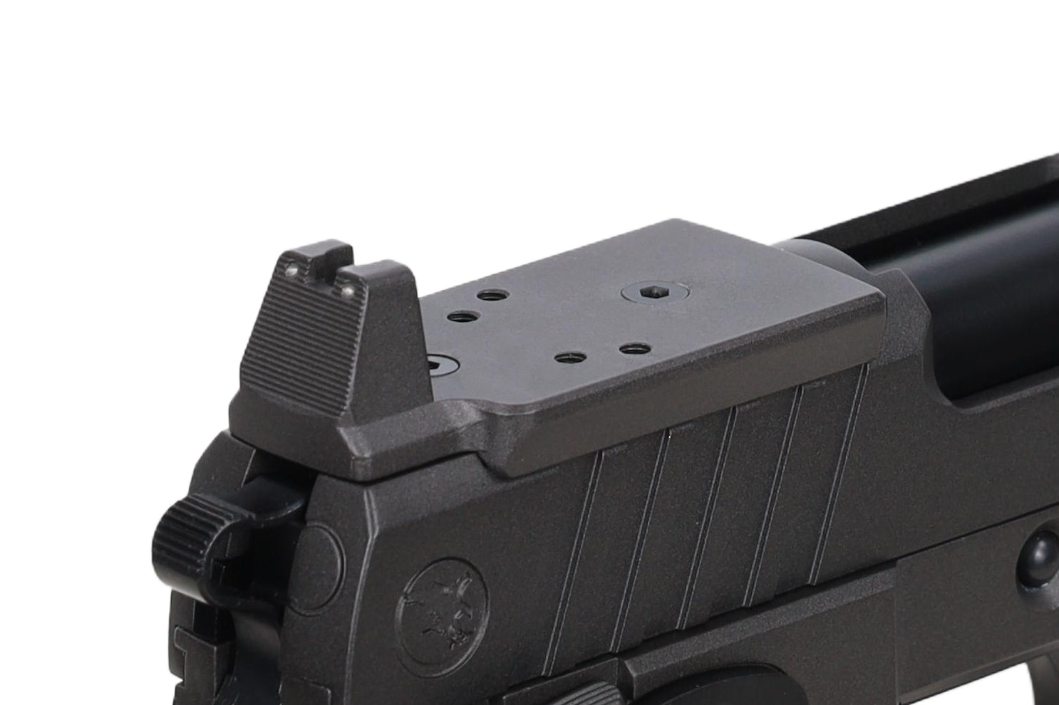 RWA Nighthawk Custom TRS Comp GBB Pistol Optics Ready – Black-8