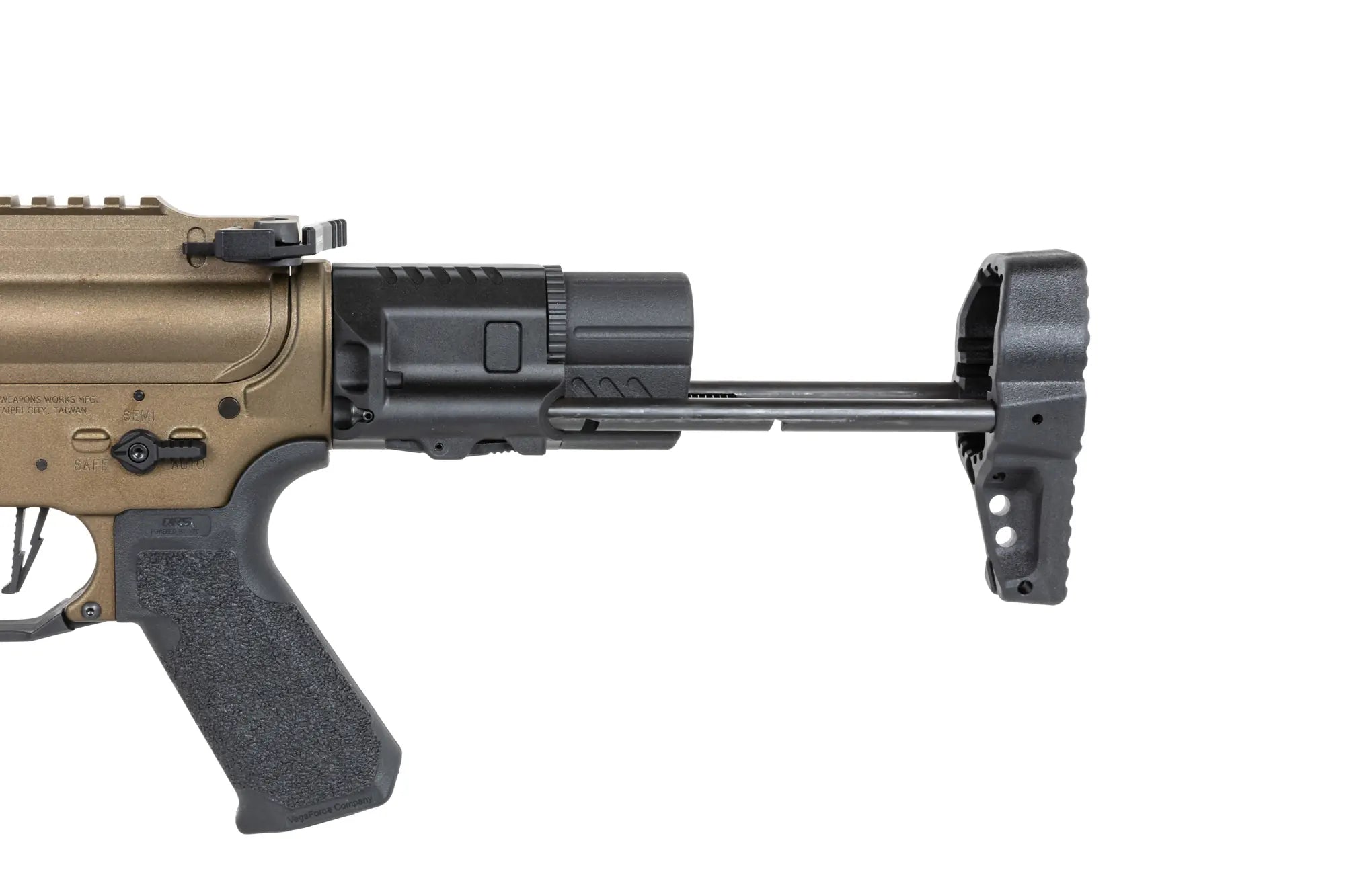 airsoft Vega Force Company Avalon Calibur II PDW Gate Aster SX Half-Tan Carbine-5