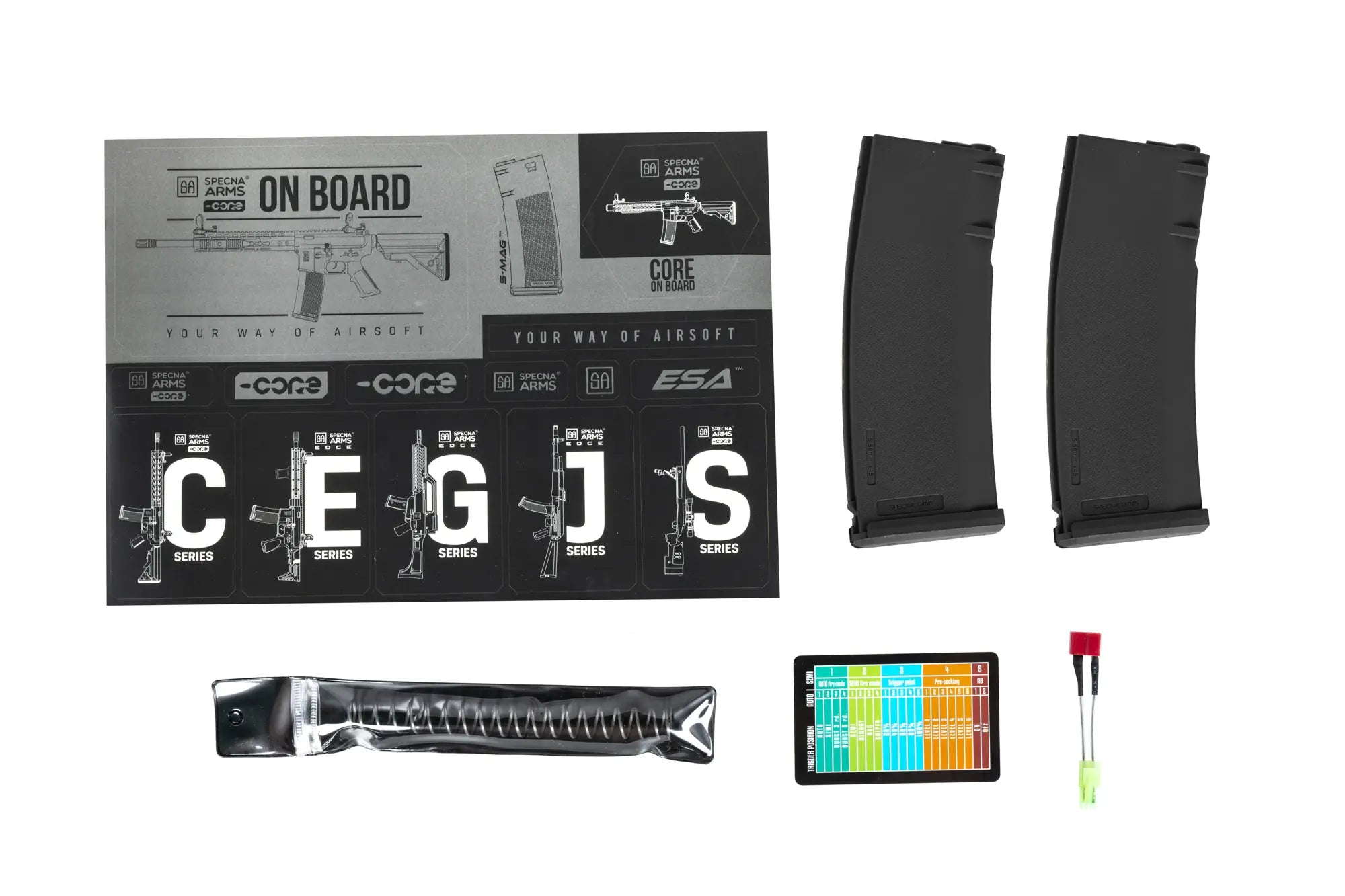 Specna Arms Daniel Defense® RIS III 12.5'' SA-C28 CORE™ HAL ETU™ Gen.2 airsoft Carbine Black-8