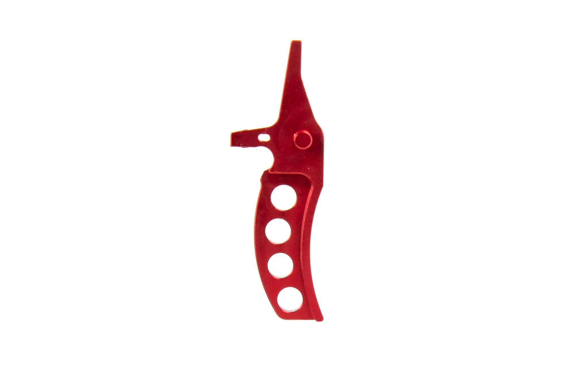Aluminum CNC Curved Trigger Red