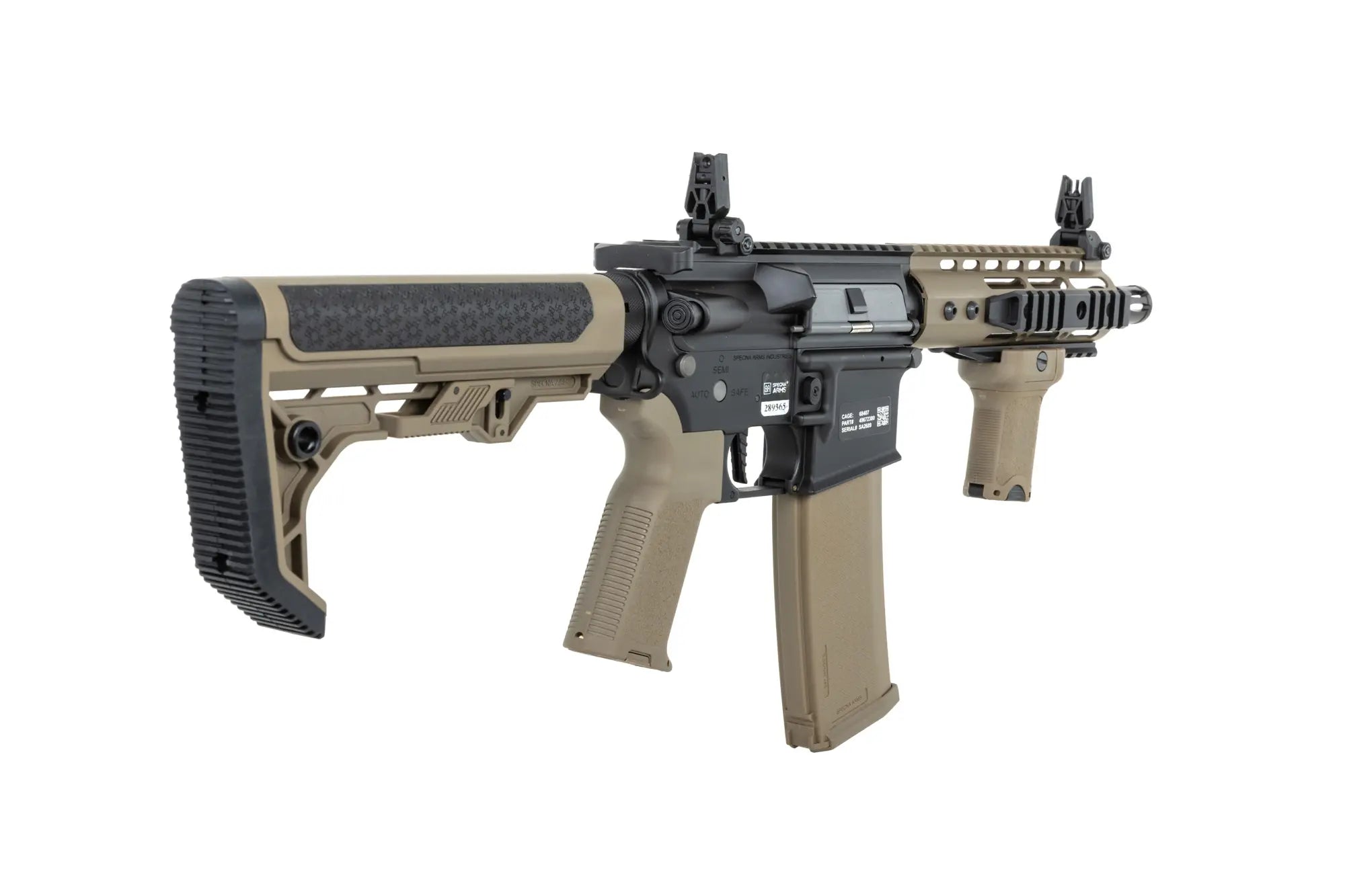 RRA SA-P12 PRIME HAL ETU Light Ops Stock Airsoft Replica High Torque Half-Tan Version