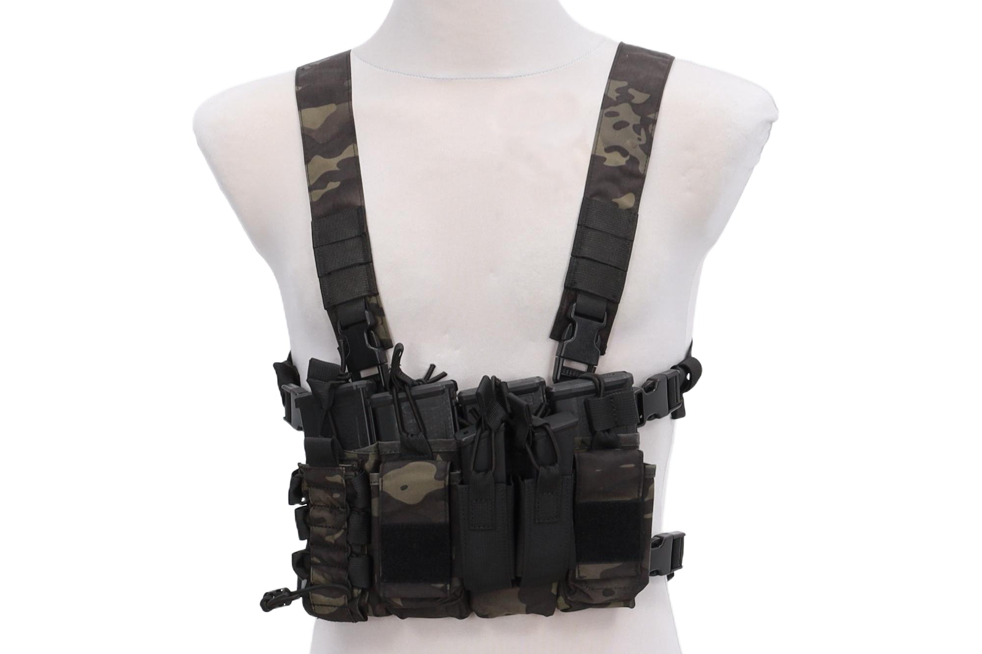 Specna Arms Tactical Adaptive Chest Rig Vest MC Black-1