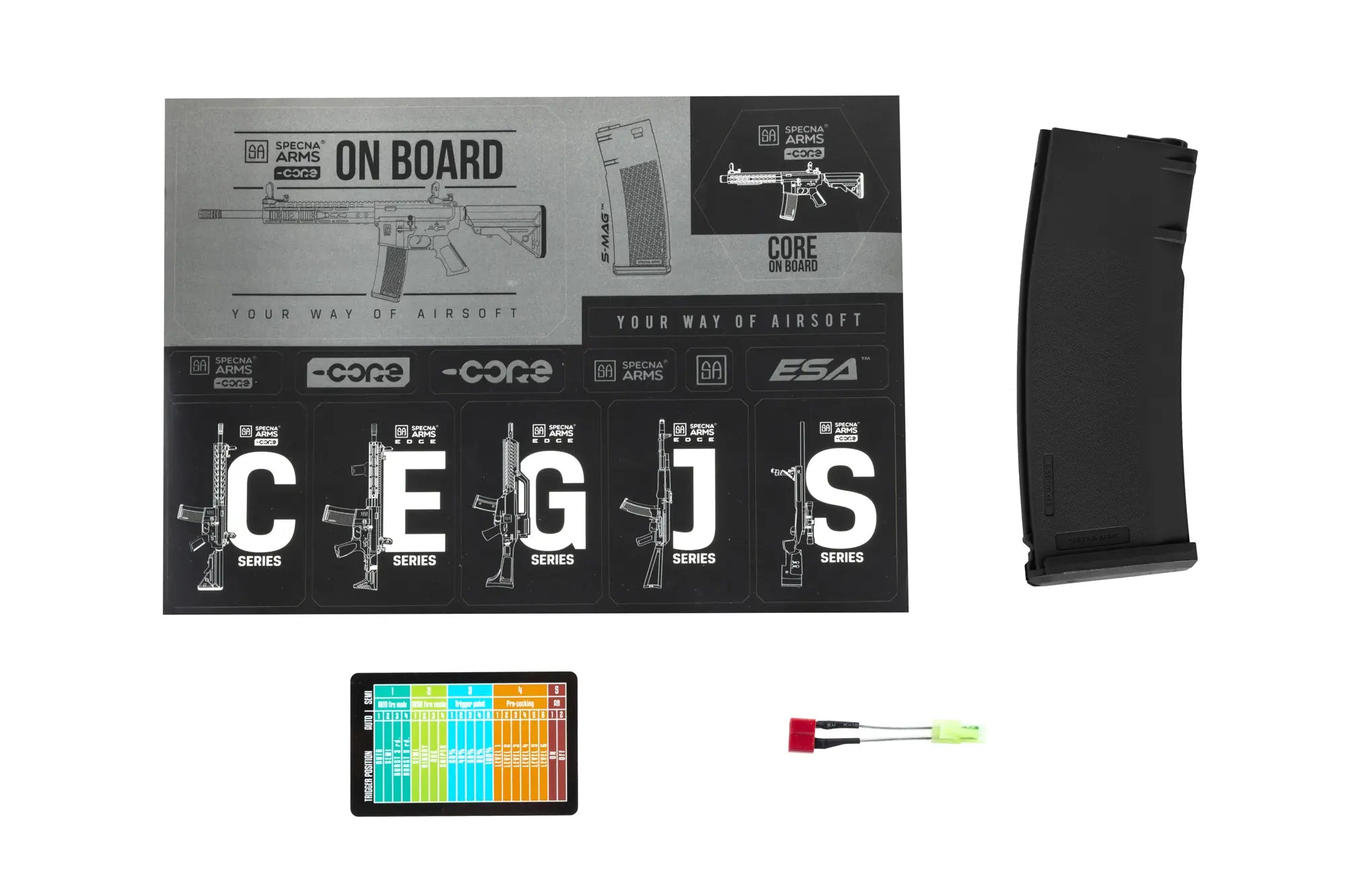 SA-C22 CORE HAL ETU 0.5J airsoft rifle