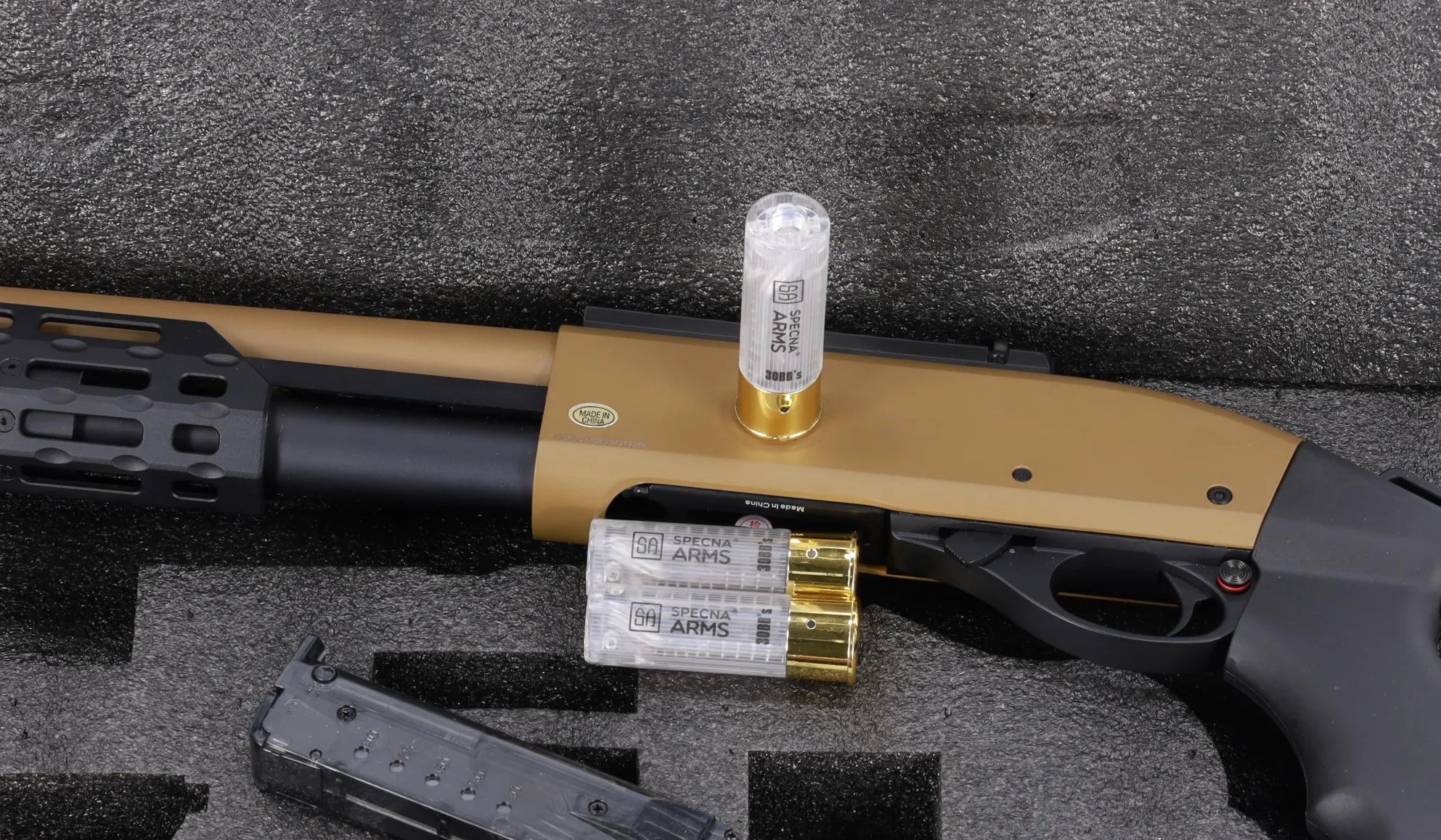 SA-VGS16 VAPOR Half-Tan airsoft shotgun
